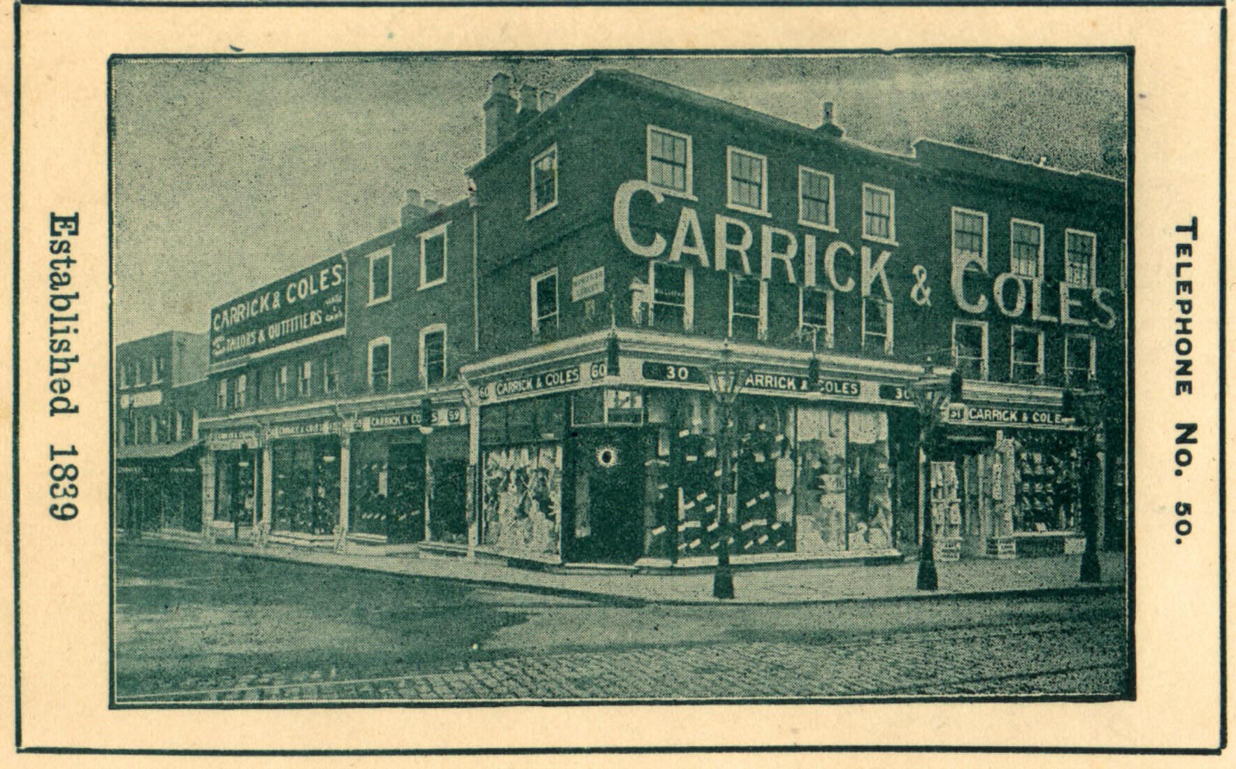 Carrick & Coles 1910