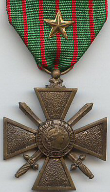 Croix de Guerre 1914-1918