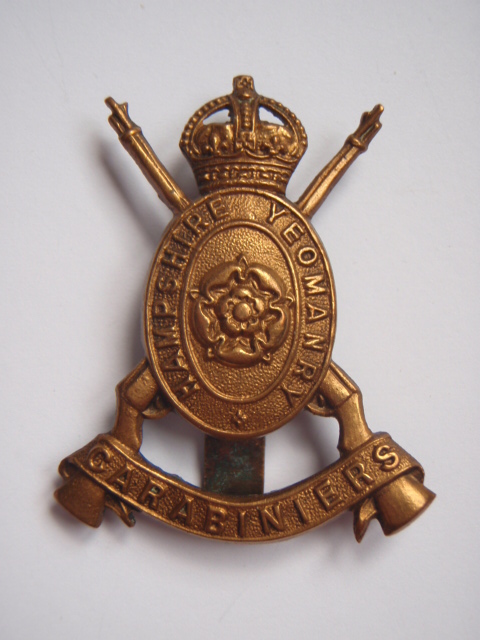 Hampshire Yeomanry badge