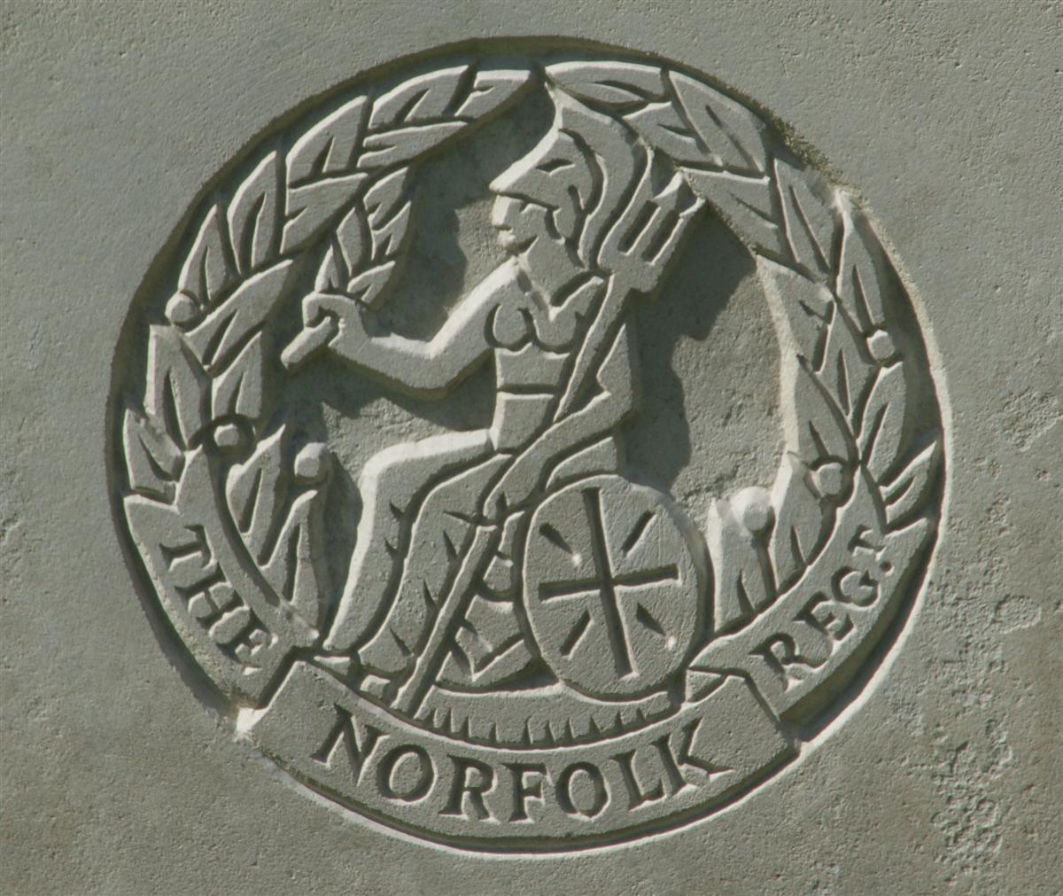 Norfolk Regiment badge