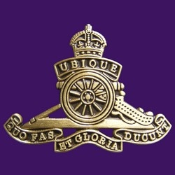 Ryal Artillery badge