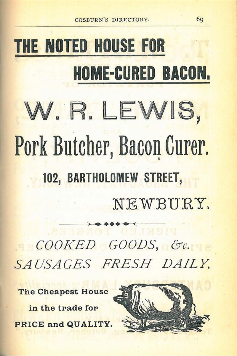 Lewis' advertisement