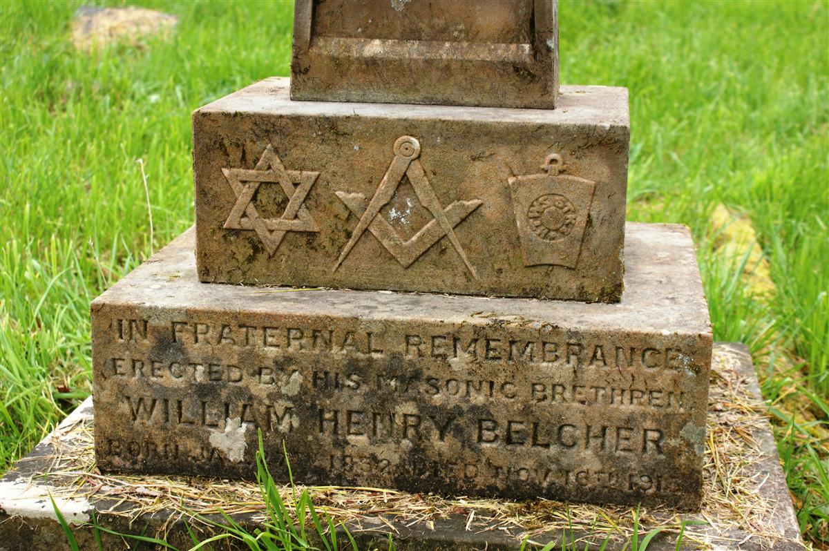 William Belcher's grave