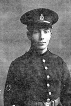 Arthur Giles in RAMC uniform